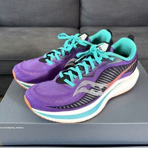 Saucony Endorphin Speed 2 Concord Jade Purple Running Shoes Women's Size 10